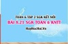 Bài 8.21 SGK Toán 6 tập 2 Kết nối tri thức